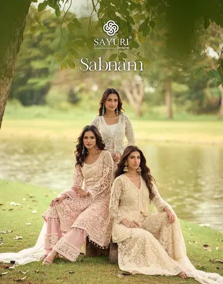 Sabnam By Sayuri Net Embroidery Surat Readymade Suits Wholesale Market